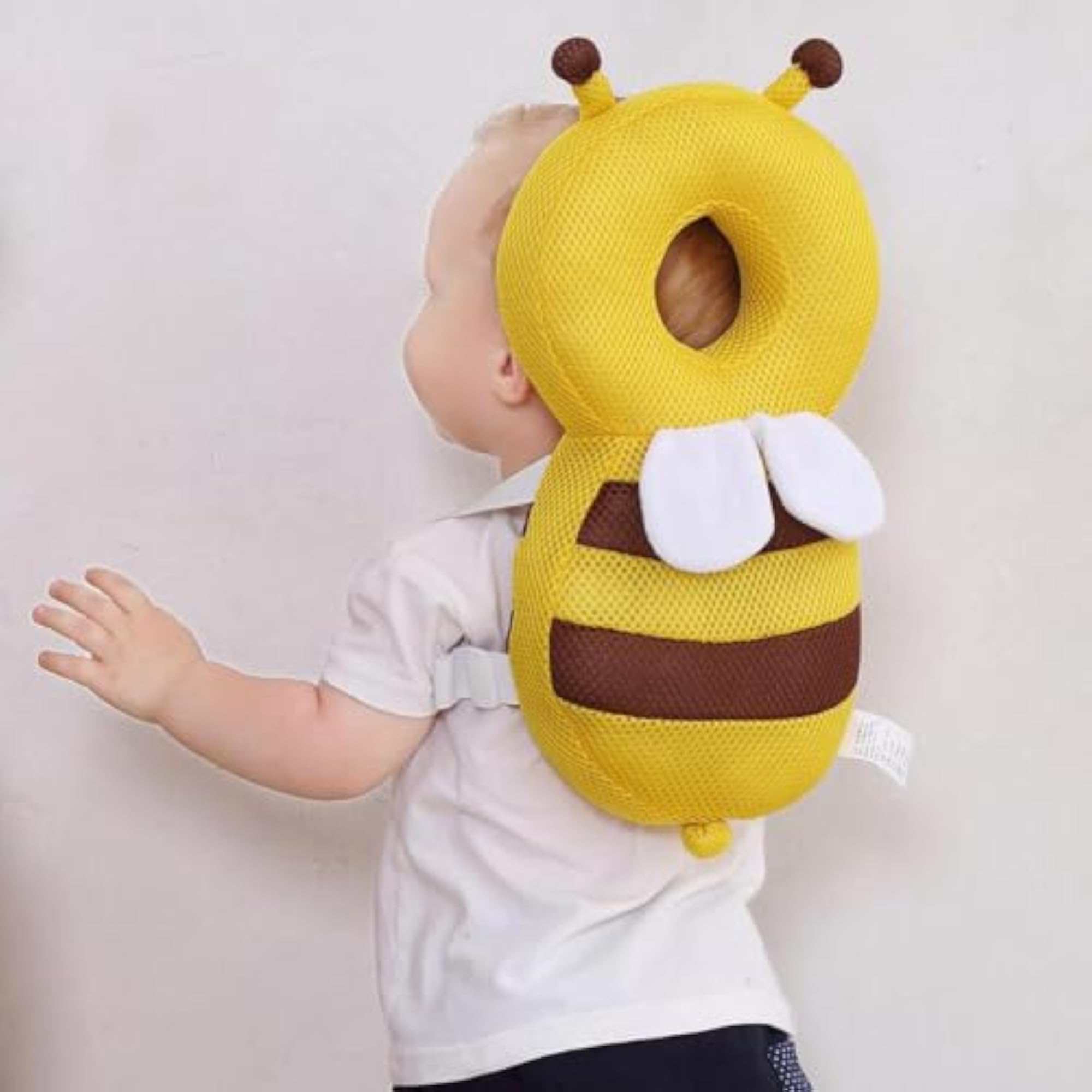 Newborn Head Back Protection Pillow, Yellow Ventilate Cushion